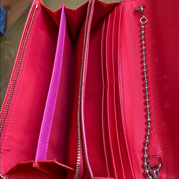 NWOT!! Coach chain slim crossbody wallet - Picture 9 of 11